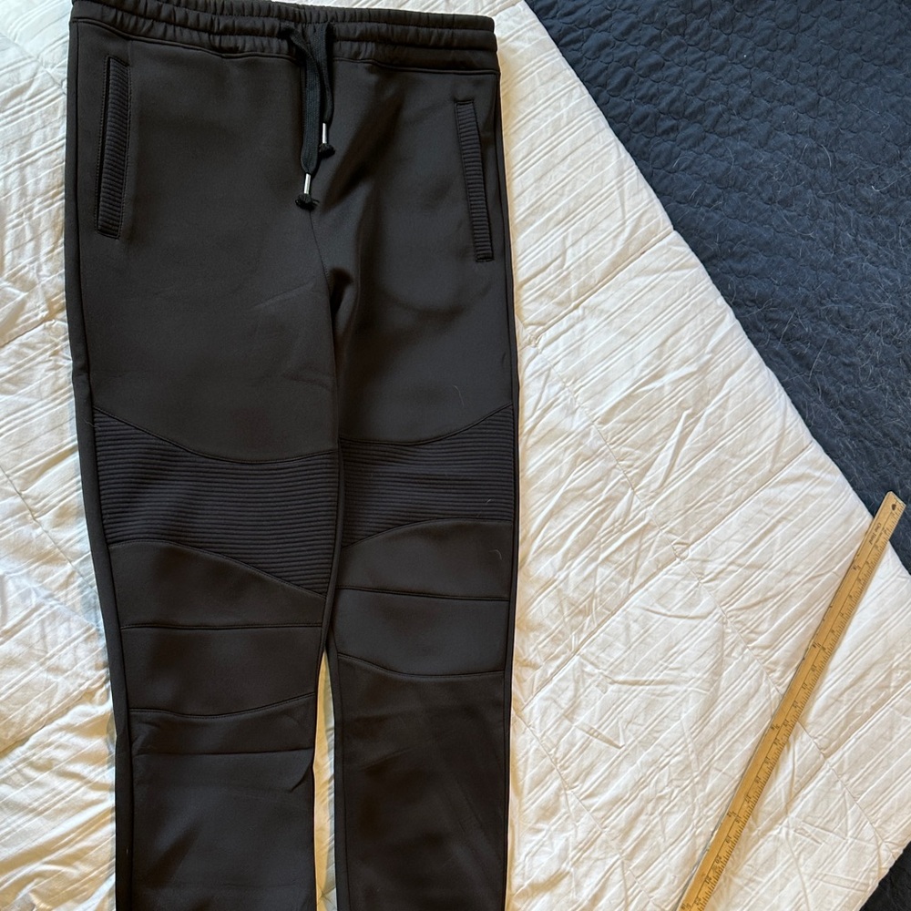 Men's Black Tech Jogger Sweatpants